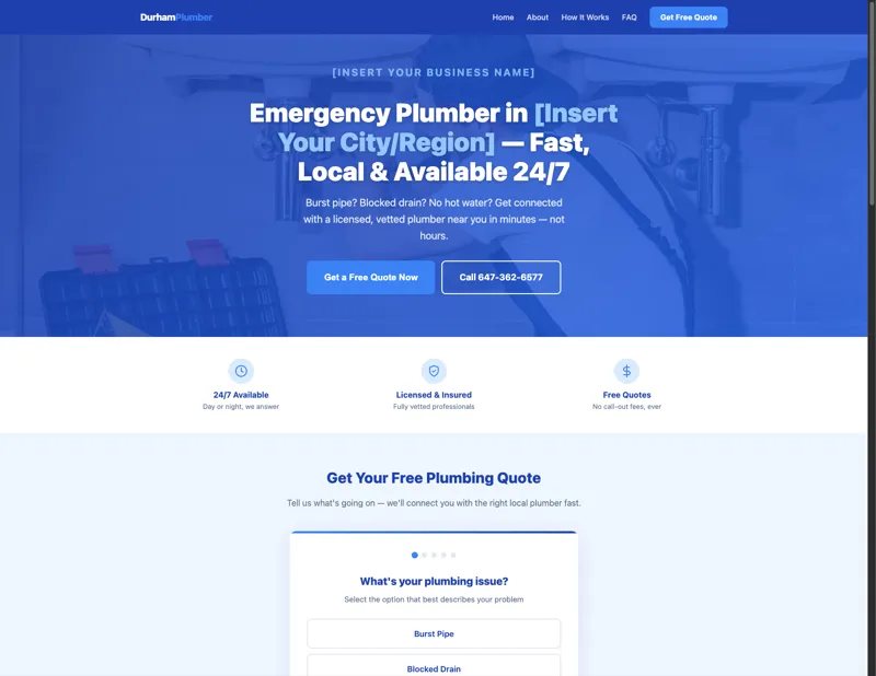 Durham Plumber 247