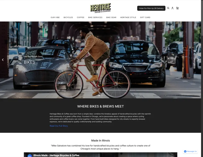 Heritage Bikes & Coffee