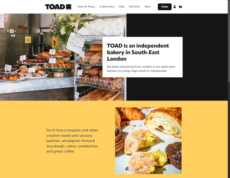 Toad Bakery